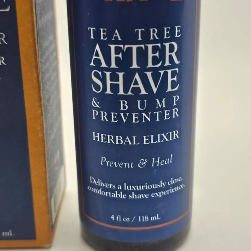 NEW Shea Moisture Tea Tree Oil and Shea Butter After Shave Elixir‎ 4oz